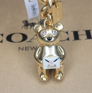 ♥️Coach Valentines Bear Bag Charm 2022 - NWT